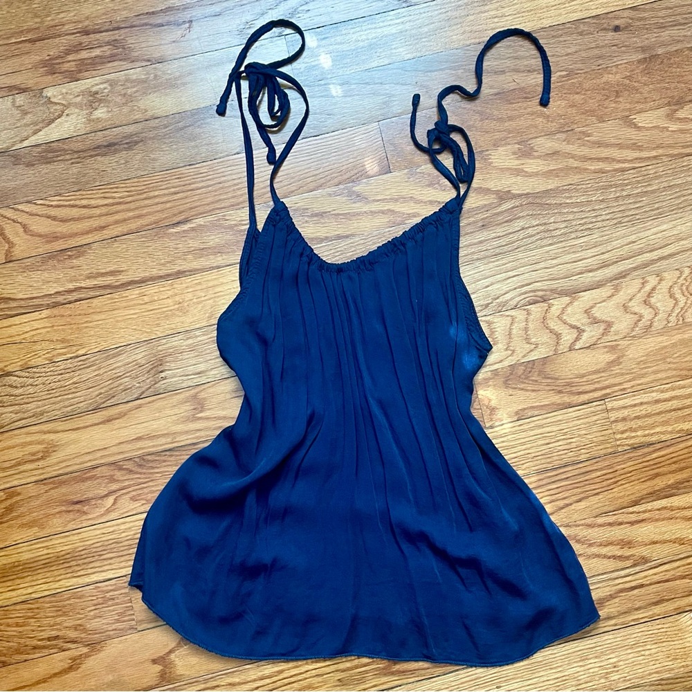 Navy Tie Tank
